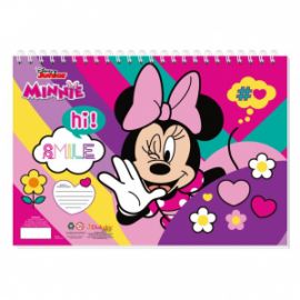 ΜΠΛΟΚ ΖΩΓΡΑΦΙΚΗΣ MINNIE ΜΕ ΑΥΤΟΚΟΛΗΤΑ 23Χ33-40ΦΥΛ