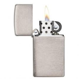 ZIPPO SLIM STREET CHROME 1607