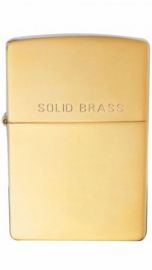 ZIPPO 254 High Polish Solid Brass