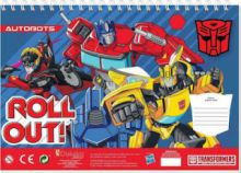 ΜΠΛΟΚ ΖΩΓΡΑΦ. TRANSFORMERS ΑΥΤΟΚ.23Χ33-40ΦΥΛ