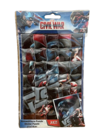 ΑΥΤΟΚΟΛ.PUZZLE 21Χ14 CAPTAIN AMERICΑ	