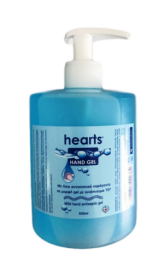 ΤΖΕΛ 500ML ΑΛΚΟΟΛΟΥΧΟ HEARTS (70%)