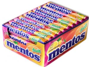 ΤΣΙΧΛΟΚΑΡΑΜΕΛΕΣ MENTOS FRUIT