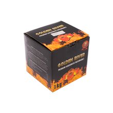 GOLDEN RIVER CHARCOAL COCONUT-64τμχ 1kg