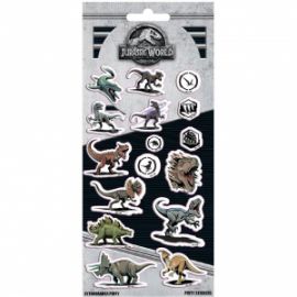 ΑΥΤΟΚΟΛΛΗΤΑ JURASSIC WORLD PUFFY