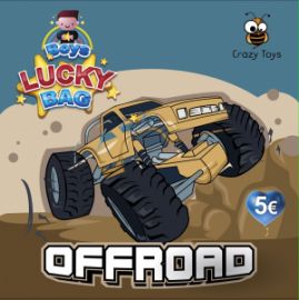 ΤΥΧΕΡΗ ΣΑΚΟΥΛΑ 5€ CRAZY TOYS ΑΓΟΡΙ