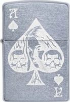 ZIPPO 49113 ACE OF SPADES GOTH DESGIGN