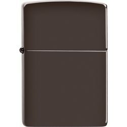 ZIPPO 49180 REG BROWN MATTE