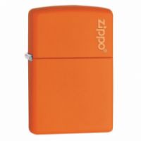 ZIPPO 231ZL REG ORANGE LOGO