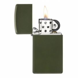 ZIPPO 1627 SLIM  GREEN MATTTE