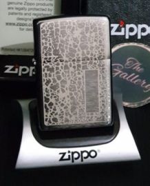 ZIPPO CRACKLE PATTERN DESIGN