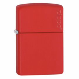ZIPPO 233ZL RED MATTE WITH ZIPPO LOGO