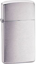 ZIPPO 1600 SLIM BRUSHED CHROME
