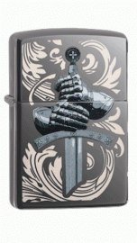 ZIPPO 49127 KNIGHTS GLOVES DESIGN