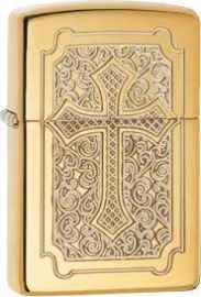 ZIPPO 29436 HI POL169 ECCENTRIC BRASS