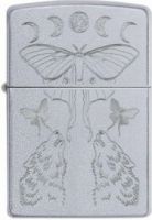 ZIPPO 49591 21PFSPR BUTTERFLY & WOLF DESIGN