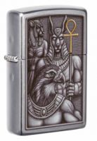 ZIPPO 49406 EGYPTIAN GODS DESIGN