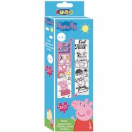PUZZLE ΧΡΩΜΑΤΙΣΜΟΥ PEPPA ΠΥΡΓΟΣ