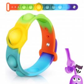 POP IT ΒΡΑΧΙΟΛΙ RAINBOW SHAPES