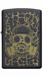 ZIPPO 49574 218 21PFSPR SKULL GAS MASK DESIGN