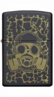 ZIPPO 49574 218 21PFSPR SKULL GAS MASK DESIGN