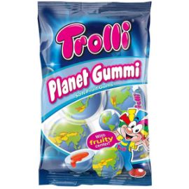 TROLLI 75GR BLUE PLANET ΖΕΛΕ- ΣΑΚΟΥΛΑΚΙ 4ΤΜΧ.