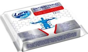 ΜΑΝΤΗΛΑΚΙΑ LARA MED ANTIBACTERIAL-12TMX