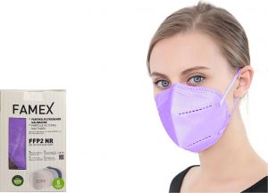 ΜΑΣΚΕΣ FFP2(N95) ΜΩΒ- ΛΙΛΑ Χ10ΤΜΧ
