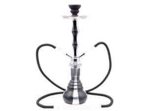 ΝΑΡΓΙΛΈΣ HOOKAH 45CM BLACK/SILVER