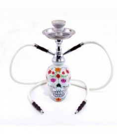 ΝΑΡΓΙΛΈΣ LA CATRINA ΆΣΠΡΟΣ  ΔΙΠΛΟΣ 45CM