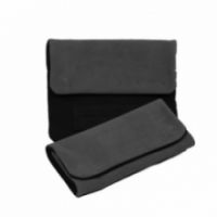 ΚΑΠΝΟΘΗΚΗ ΔΕΡΜΑ BLACK-GREY  2681-08 MARIO ROSSI