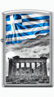 ZIPPO 207-008259 GREEK FLAG ACROPOLIS 