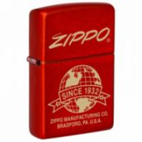 ZIPPO 48150 GLOBE DESIGN 