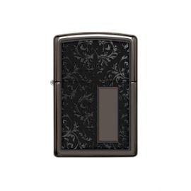 ZIPPO BLACK ICE COLOR IMAGE ZI