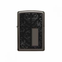 ZIPPO BLACK ICE COLOR IMAGE ZI