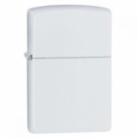 ZIPPO REGULAR WHITE MATTE