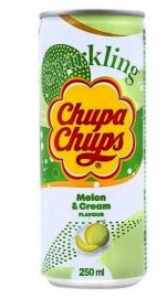CHUPA CHUPS ΠΕΠΟΝΙ ΚΡΕΜΑ-250ML X 24TMX