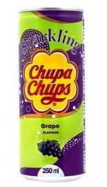 CHUPA CHUPS GRAPE-ΣΤΑΦΥΛΙ-250ML X 24TMX