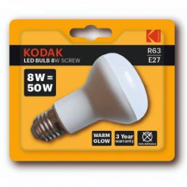 ΛΑΜΠΕΣ LED R63E27 8W KODAK WARM X 1TMX