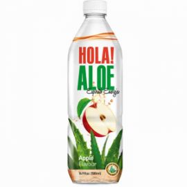HOLA! ALOE ΜΗΛΟ 500ML-12TMX