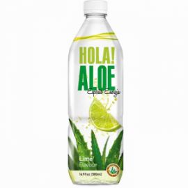 HOLA! ALOE ΜΟΣΧΟΛΕΜΟΝΟ-LIME 500ML-12TMX