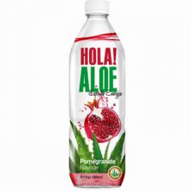 HOLA! ALOE ΡΟΔΙ  500ML-12TMX