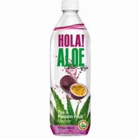 HOLA! ALOE ΤΣΑΙ- ΦΡΟΥΤΑ ΠΑΘΟΥΣ 500ML-12TMX
