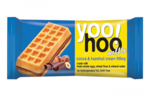 YOOHOO WAFFLE KΑΚΆΟ & ΠΡΑΛΊΝΑ- 12 ΤΕΜ 