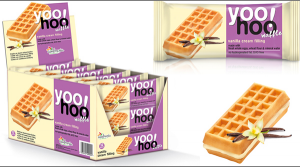 YOOHOO WAFFLE ΒΑΝΙΛΙΑ 50ΓΡ -12ΤΜΧ