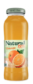 NATURALS ΦΥΣΙΚΟΣ ΧΥΜΟΣ ΠΟΡΤΟΚΑΛΙ-200ML (FRUTEX)