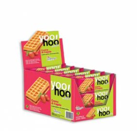 YOOHOO WAFFLE STRAWBERRY FILLING- 12 ΤΕΜ 