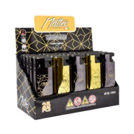 MATTEO TURBO METAL CASE-173018-GOLDEN LINES- 25TMX.