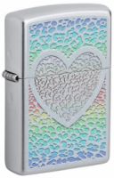 ZIPPO 49780-095030 205  HEART DESIGN 