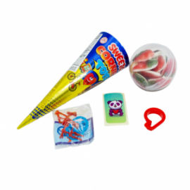 SWEETO CORNETS 65GR - DISPLAY 12TMX. 